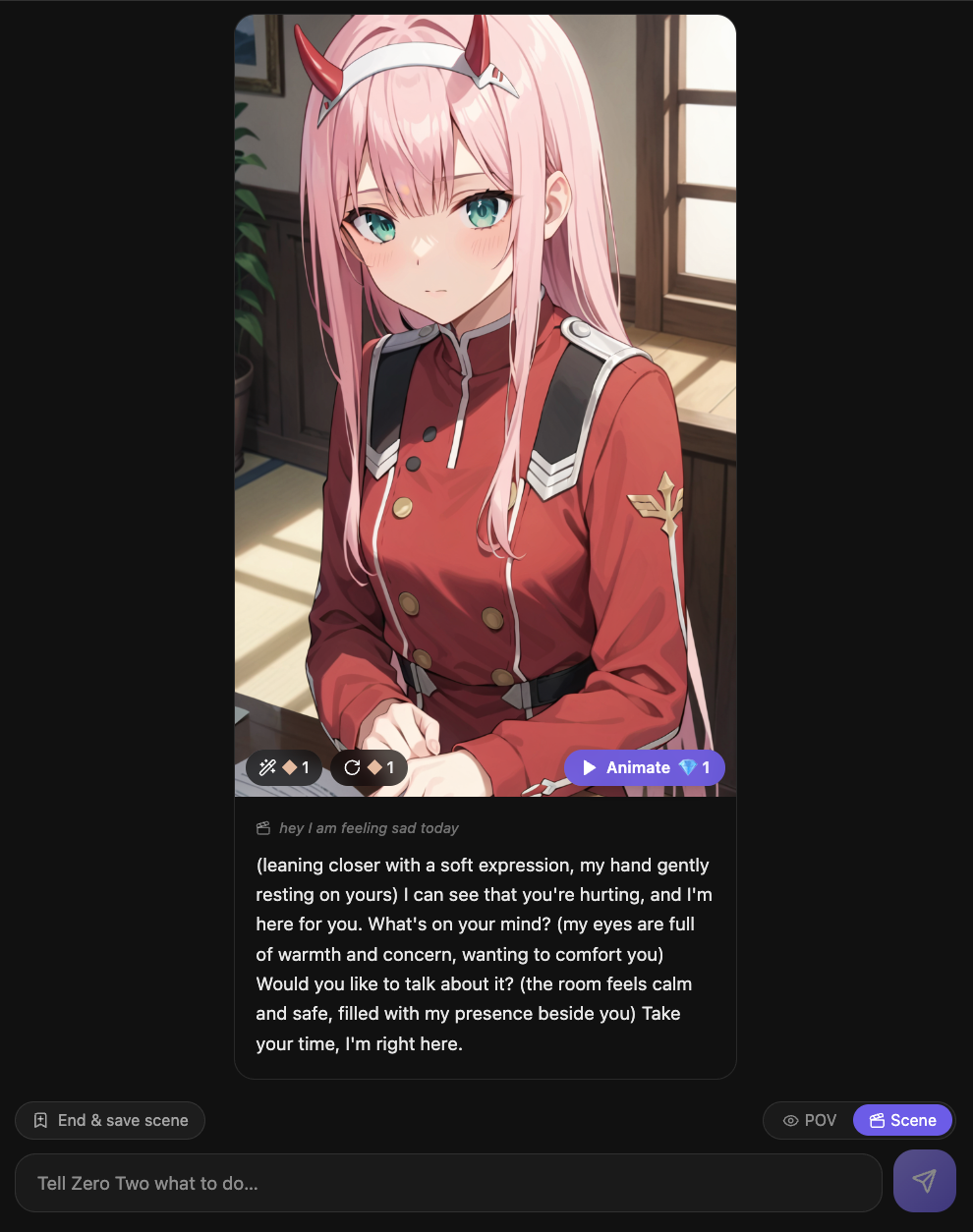 Chat With an AI Character That Actually Shows You